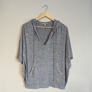 Juicy Couture Grey Poncho Sweatshirt